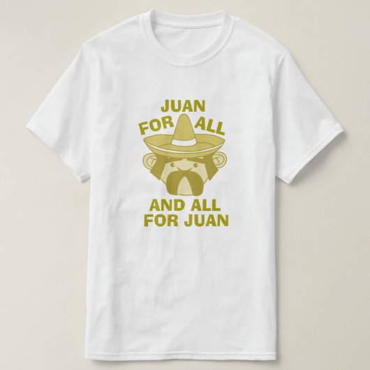Alle für Juan T-Shirt (Design vorne)