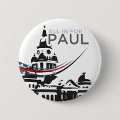 Alle für Paul - Gericht-Knopf Button (Vorderseite)