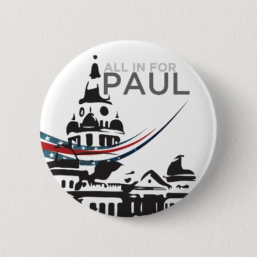 Alle für Paul - Gericht-Knopf Button (Vorderseite)