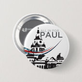 Alle für Paul - Gericht-Knopf Button (Vorne & Hinten)