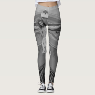 Alle für Sie Graustufen Leggings