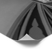 Alle für Sie Graustufen Poster (Ecke)