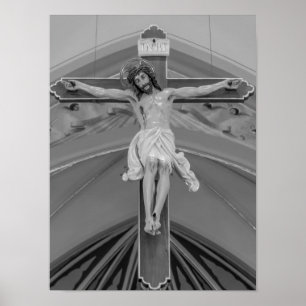 Alle für Sie Graustufen Poster