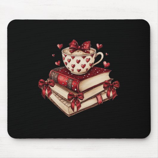 Alle für Valentinbücher gebucht Mousepad (Vorne)