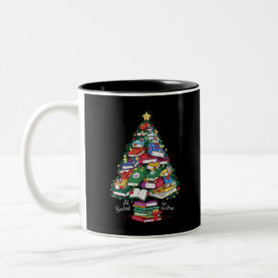 Alle für Weihnachts-Buch Weihnachten Weihnachten W Zweifarbige Tasse