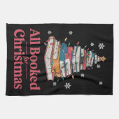 Alle für Weihnachts-Buchbaumleuchten gebucht Geschirrtuch (Horizontal)