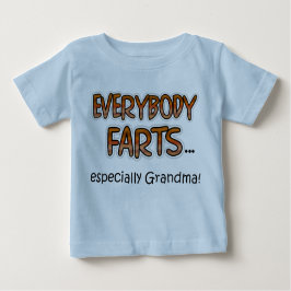 Alle Furzen besonders Oma! Baby T-Shirt