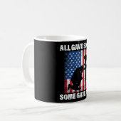 Alle gaben einige , einige gaben alles - die US-Ar Kaffeetasse (Vorderseite Links)