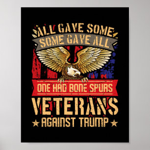 Alle gaben etwas, einige gaben alles, US-Flag-Vete Poster