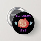Alle Galgen Halloween Pumpkin und Geister Button (Vorne & Hinten)