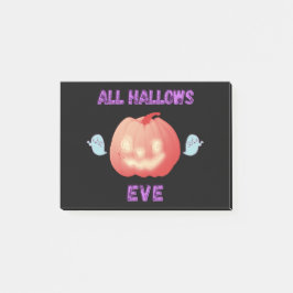 Alle Galgen Halloween Pumpkin und Geister Post-it Klebezettel