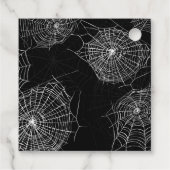 Alle Galgen zu Halloween Tree Square Gefälligkeits Geschenkanhänger (Rückseite)