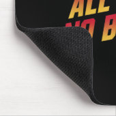 Alle Gas-No-Bremsen - Inspiration Motivierend Quo Mousepad (Ecke)