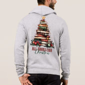 Alle gebucht für Christmas Unisex Tri-Blend Hoodie (Rückseite)
