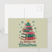 Alle gebucht für Weihnachten Bibliothekar Lover Tr (Vorne/Hinten)