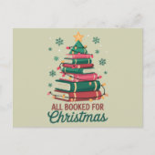 Alle gebucht für Weihnachten Bibliothekar Lover Tr (Vorderseite)