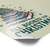 Alle gebucht für Weihnachten Geschenk für Libraria Fotodruck (Ecke)