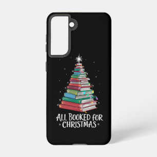 Alle gebucht für Weihnachten Librarian Xma Buchlie Samsung Galaxy Hülle