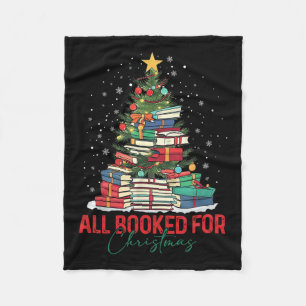 Alle gebucht für Weihnachtsbuch Weihnachtsbaum Lic Fleecedecke