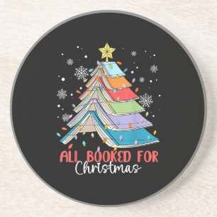 Alle gebucht für Weihnachtsbuch Weihnachtsbaum Lic Getränkeuntersetzer
