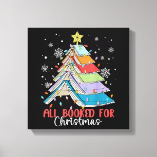 Alle gebucht für Weihnachtsbuch Weihnachtsbaum Lic Leinwanddruck