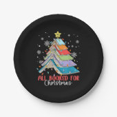 Alle gebucht für Weihnachtsbuch Weihnachtsbaum Lic Pappteller (Vorderseite)