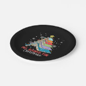 Alle gebucht für Weihnachtsbuch Weihnachtsbaum Lic Pappteller (Schrägansicht)