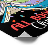 Alle gebucht für Weihnachtsbuch Weihnachtsbaum Lic Poster (Ecke)