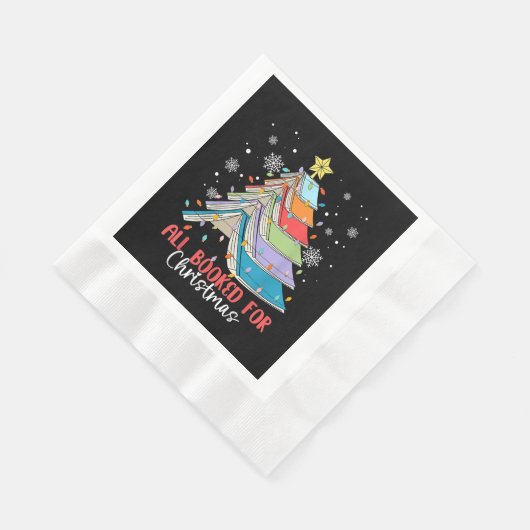 Alle gebucht für Weihnachtsbuch Weihnachtsbaum Lic Serviette (Ecke)