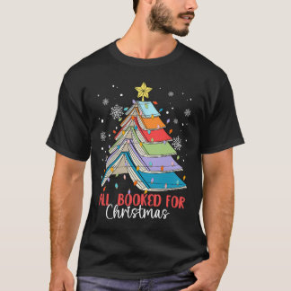 Alle gebucht für Weihnachtsbuch Weihnachtsbaum Lic T-Shirt