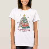 Alle gebucht für Weihnachtsbuch Weihnachtsbaum Lic T-Shirt (Vorderseite)