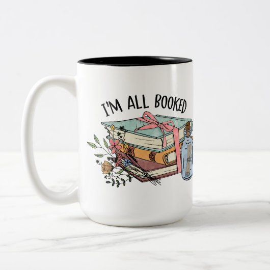 Alle gebuchten Blume Lesebänder in Flaschen Zweifarbige Tasse (Links)