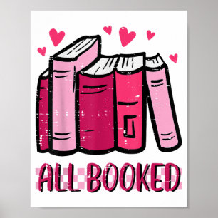 Alle gebuchten lustigen Leser Buch lesen Bibliothe Poster