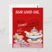 Alle gedämpft postkarte (Vorne/Hinten)