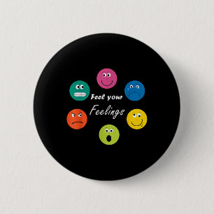 Alle Gefühle sind okay Mental Health Awareness Mon Button