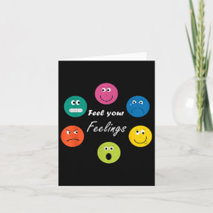 Alle Gefühle sind okay Mental Health Awareness Mon Karte