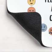 Alle Gefühle sind okay Schulpsychologe Lehrer  Mousepad (Ecke)