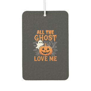 Alle Geister lieben mich Halloween-Design_1 Autolufterfrischer