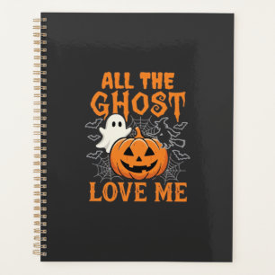 Alle Geister lieben mich Halloween-Design_1 Planer
