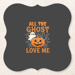 Alle Geister lieben mich Halloween-Design_1 Untersetzer