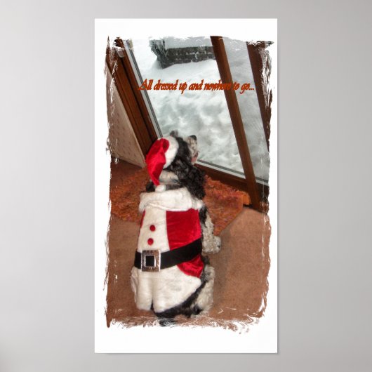 Alle gekleidet und nirgends hin poster (Vorne)