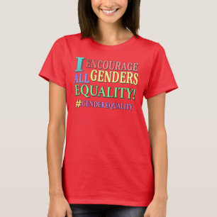 "ALLE GENDER GLEICHHEIT" Niedliches Design. Jetzt T-Shirt