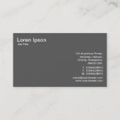 Alle geometrisch visitenkarte (Rückseite)