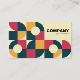 Alle geometrische v11-Visitenkarte Visitenkarte