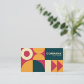 Alle geometrischen v5 visitenkarte (Stehend Vorderseite)