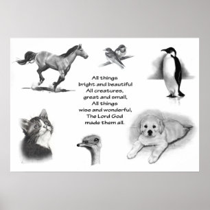 ALLE GESCHÖPFE GROSS U. KLEIN: POSTER