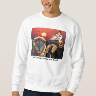 Alle Geschöpfe groß und klein Sweatshirt