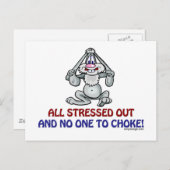 Alle gestresst postkarte (Vorne/Hinten)