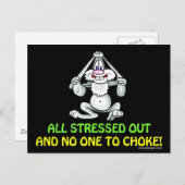 Alle gestresst postkarte (Vorne/Hinten)