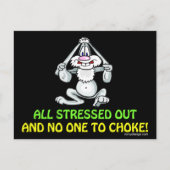 Alle gestresst postkarte (Vorderseite)